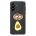 Funda Silicona Antigolpes para Samsung Galaxy A36 5G diseño Vegan Life Dibujos