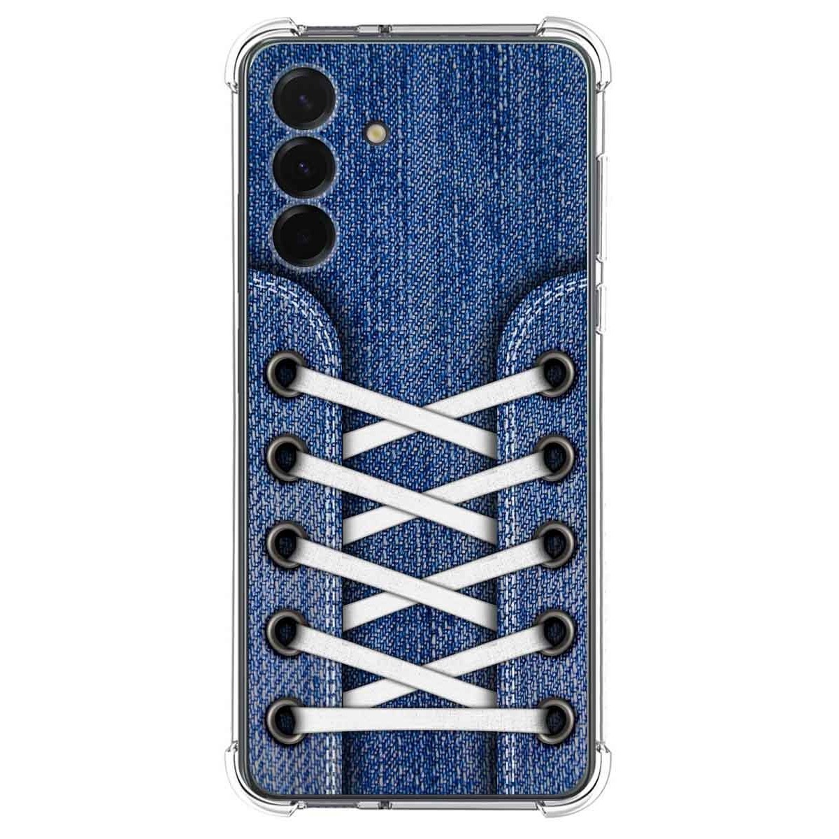 Funda Silicona Antigolpes para Samsung Galaxy A36 5G diseño Zapatillas 01 Dibujos