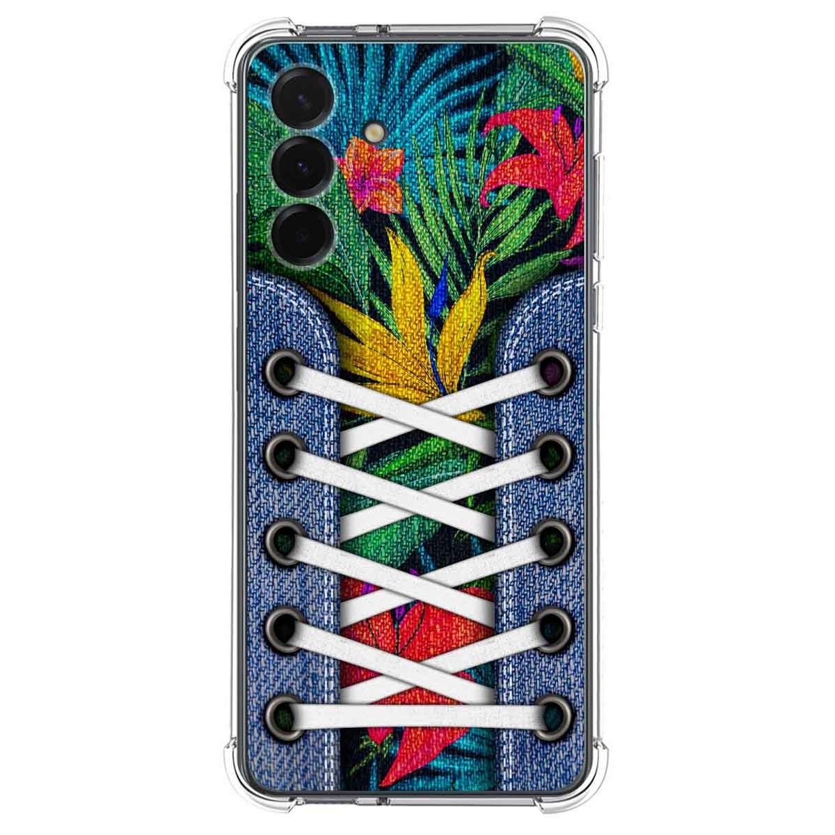 Funda Silicona Antigolpes para Samsung Galaxy A36 5G diseño Zapatillas 12 Dibujos