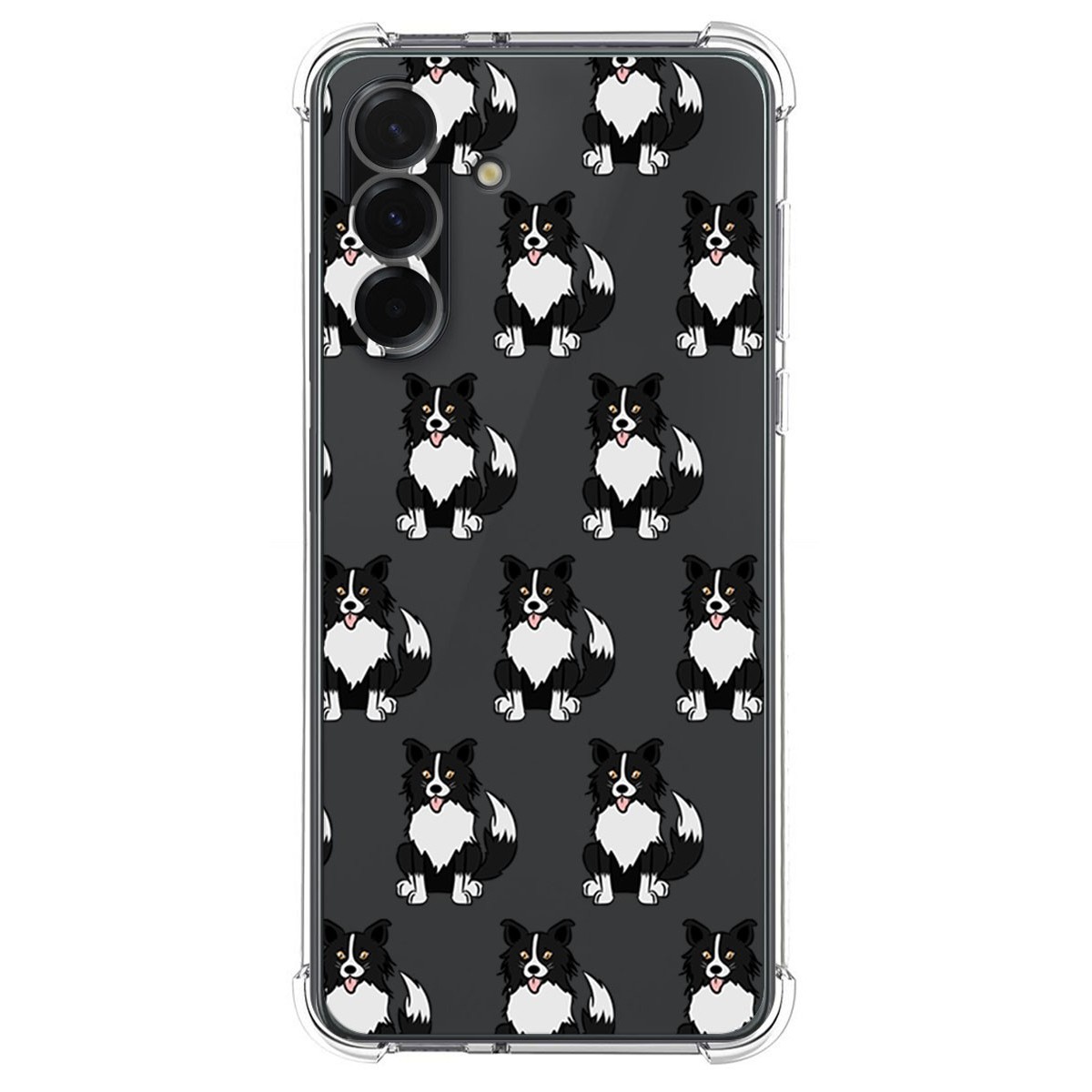 Funda Silicona Antigolpes para Samsung Galaxy A36 5G diseño Perros 07 Dibujos