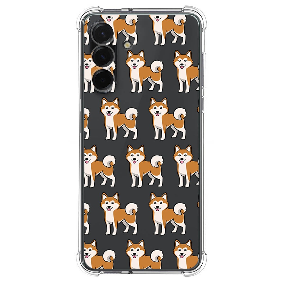 Funda Silicona Antigolpes para Samsung Galaxy A36 5G diseño Perros 08 Dibujos