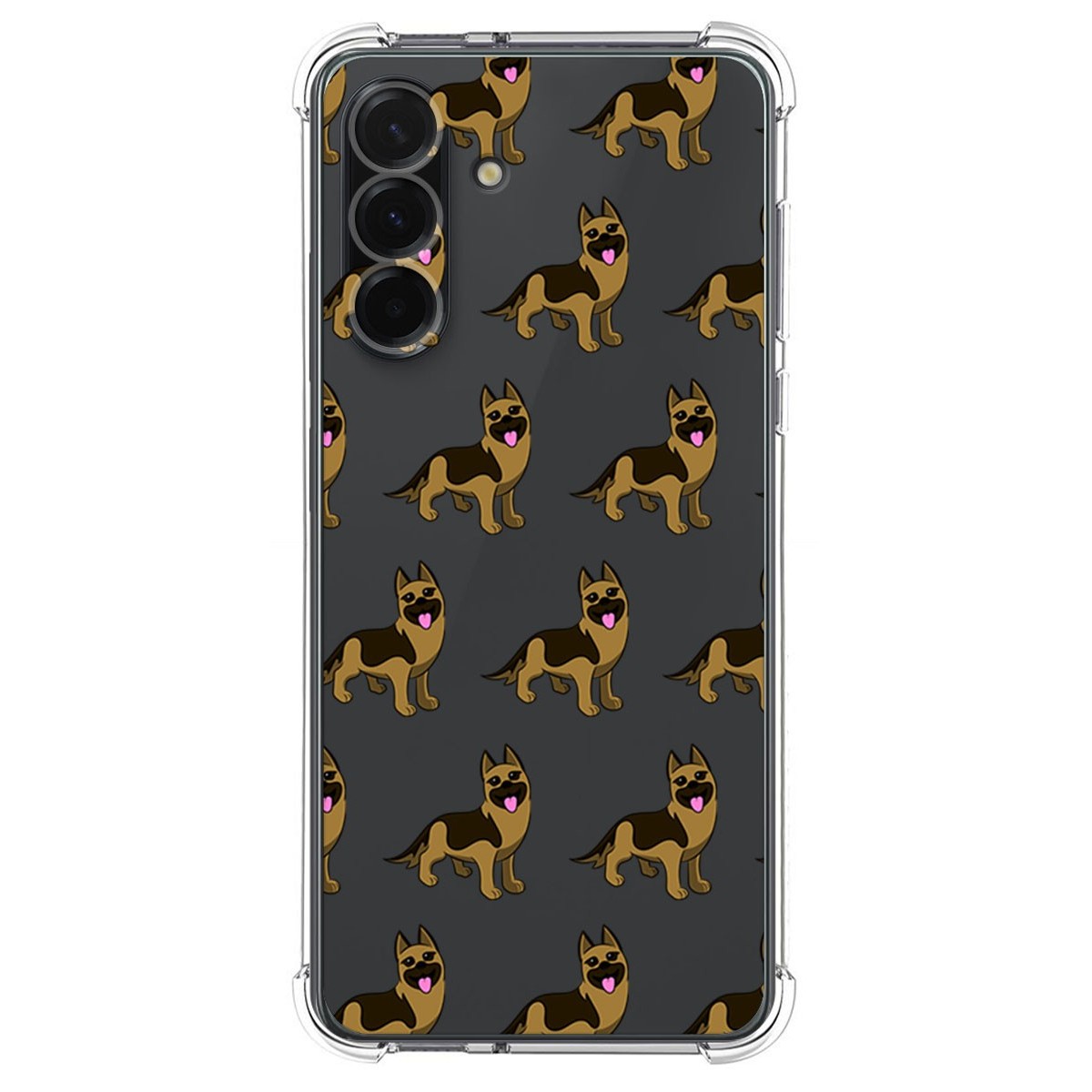 Funda Silicona Antigolpes para Samsung Galaxy A36 5G diseño Perros 09 Dibujos