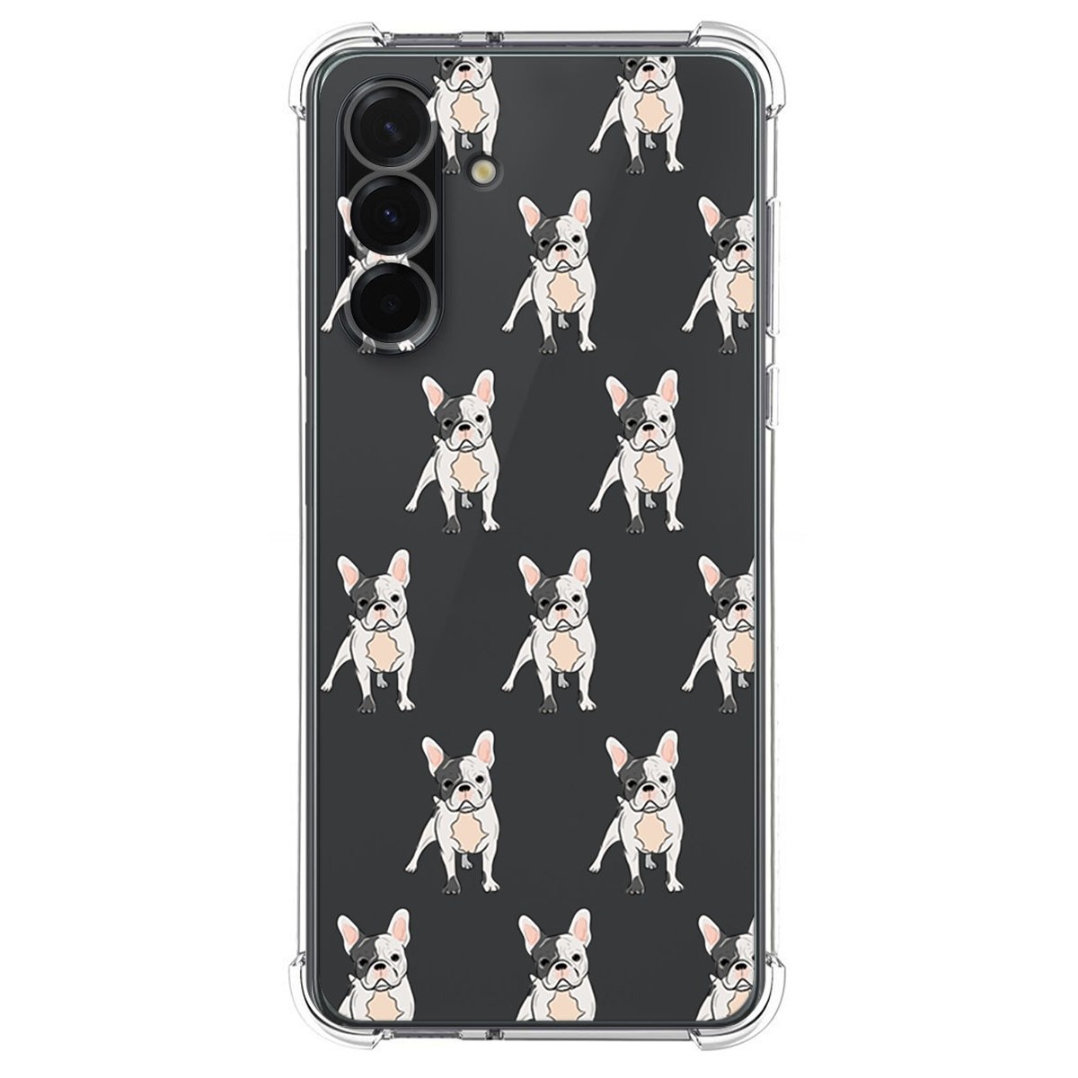 Funda Silicona Antigolpes para Samsung Galaxy A36 5G diseño Perros 12 Dibujos