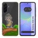 Funda Silicona Transparente para Samsung Galaxy A56 5G diseño Mono Dibujos