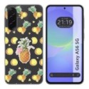 Funda Silicona Transparente para Samsung Galaxy A56 5G diseño Piña Dibujos