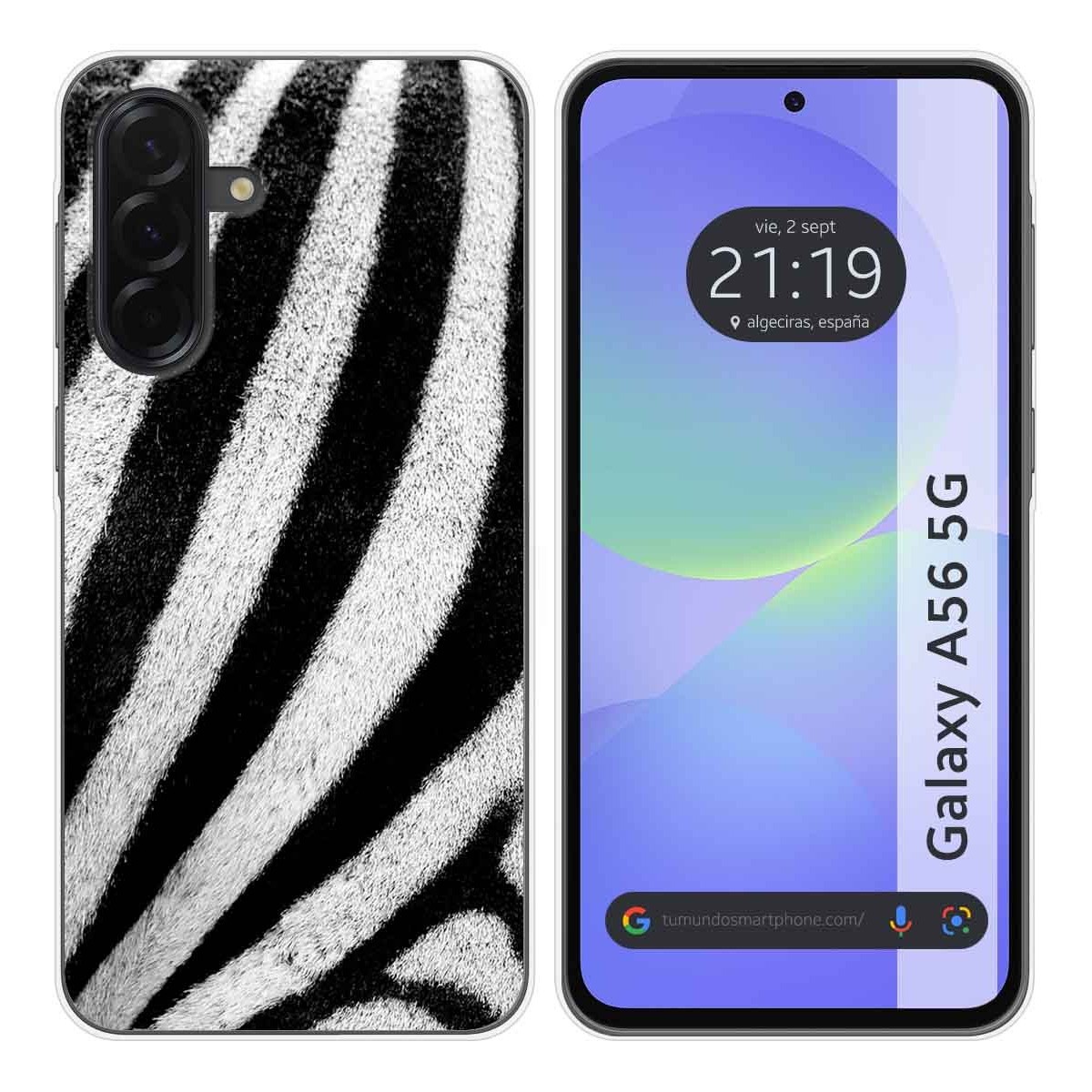 Funda Silicona para Samsung Galaxy A56 5G diseño Animal 02 Dibujos
