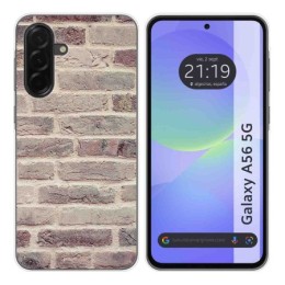 Funda Silicona para Samsung Galaxy A56 5G diseño Ladrillo 01 Dibujos