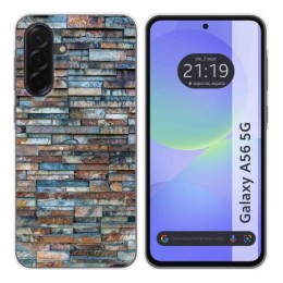 Funda Silicona para Samsung Galaxy A56 5G diseño Ladrillo 05 Dibujos