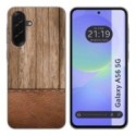 Funda Silicona para Samsung Galaxy A56 5G diseño Madera 09 Dibujos
