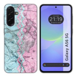 Funda Silicona para Samsung Galaxy A56 5G diseño Mármol 08 Dibujos