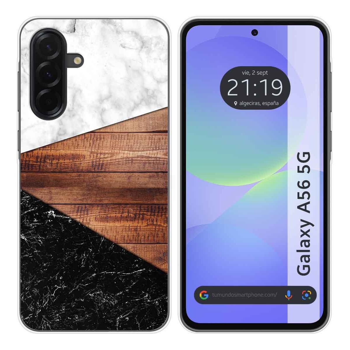 Funda Silicona para Samsung Galaxy A56 5G diseño Mármol 11 Dibujos