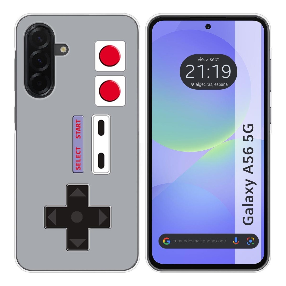 Funda Silicona para Samsung Galaxy A56 5G diseño Consola Dibujos