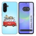 Funda Silicona para Samsung Galaxy A56 5G diseño Furgoneta Dibujos
