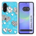 Funda Silicona para Samsung Galaxy A56 5G diseño Mariposas Dibujos