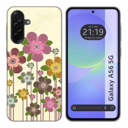 Funda Silicona para Samsung Galaxy A56 5G diseño Primavera En Flor Dibujos
