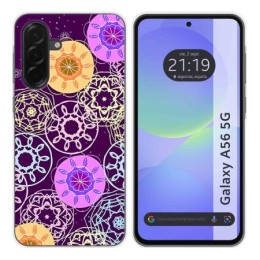 Funda Silicona para Samsung Galaxy A56 5G diseño Radial Dibujos