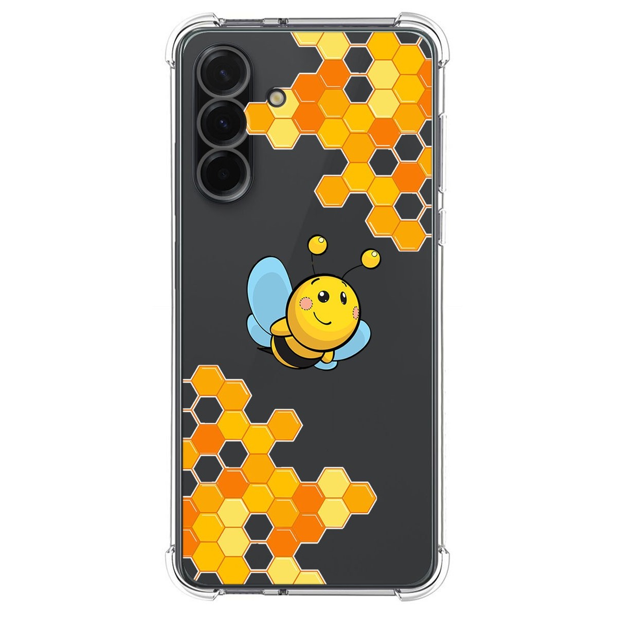 Funda Silicona Antigolpes para Samsung Galaxy A56 5G diseño Abeja Dibujos