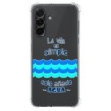 Funda Silicona Antigolpes para Samsung Galaxy A56 5G diseño Agua Dibujos