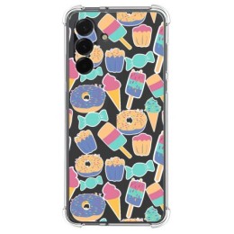 Funda Silicona Antigolpes para Samsung Galaxy A56 5G diseño Dulces 02 Dibujos