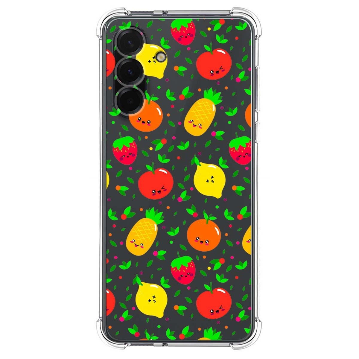 Funda Silicona Antigolpes para Samsung Galaxy A56 5G diseño Frutas 01 Dibujos
