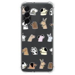 Funda Silicona Antigolpes para Samsung Galaxy A56 5G diseño Perros Dibujos