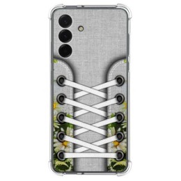 Funda Silicona Antigolpes para Samsung Galaxy A56 5G diseño Zapatillas 08 Dibujos