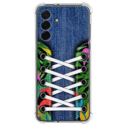 Funda Silicona Antigolpes para Samsung Galaxy A56 5G diseño Zapatillas 13 Dibujos