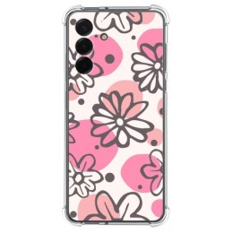 Funda Silicona Antigolpes para Samsung Galaxy A56 5G diseño Flores 09 Dibujos