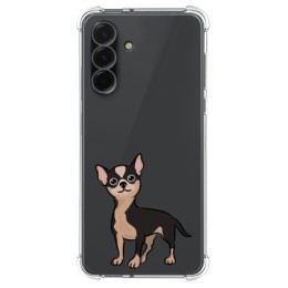 Funda Silicona Antigolpes para Samsung Galaxy A56 5G diseño Perros 05 Dibujos