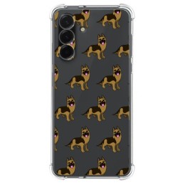 Funda Silicona Antigolpes para Samsung Galaxy A56 5G diseño Perros 09 Dibujos
