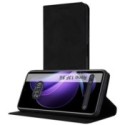 Funda Libro de Polipiel con tarjetero para Oppo Reno 13F 4G / 13 F 5G color Negra