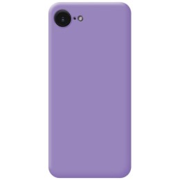 Funda Silicona Líquida Ultra Suave para iPhone 16e (6.1) color Morada 2