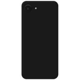 Funda Silicona Líquida Ultra Suave para iPhone 16e (6.1) color Negra 2