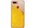 Funda Gel Tpu para Oppo R15 Pro Diseño Cerveza Dibujos