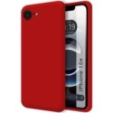 Funda Silicona Líquida Ultra Suave para iPhone 16e (6.1) color Roja