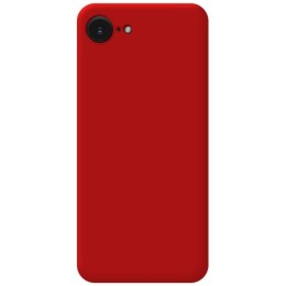 Funda Silicona Líquida Ultra Suave para iPhone 16e (6.1) color Roja 2