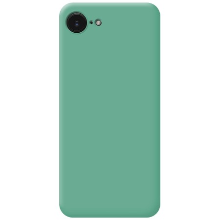 Funda Silicona Líquida Ultra Suave para iPhone 16e (6.1) color Verde