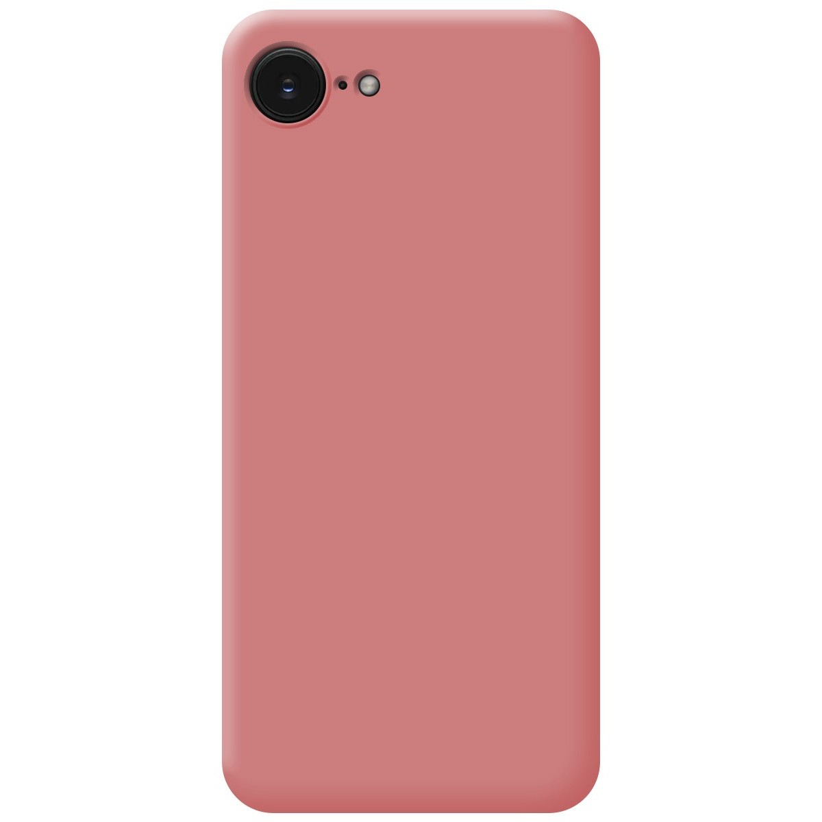 Funda Silicona Líquida Ultra Suave para iPhone 16e (6.1) color Rosa