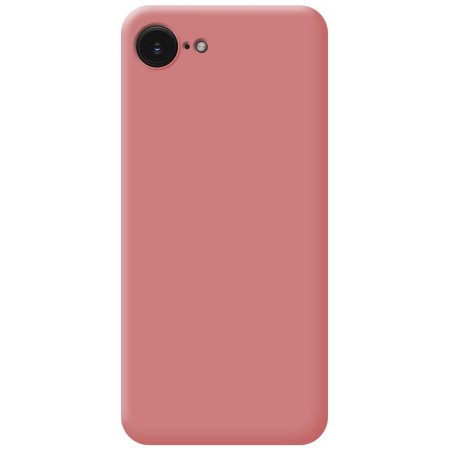 Funda Silicona Líquida Ultra Suave para iPhone 16e (6.1) color Rosa