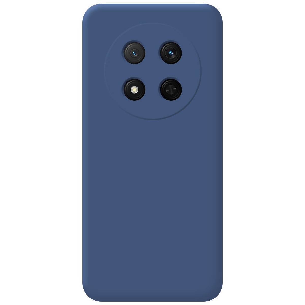Funda Silicona Líquida Ultra Suave para Huawei Honor Magic 7 Lite 5G color Azul