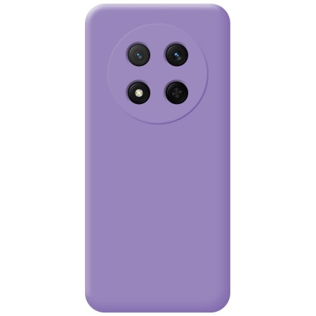 Funda Silicona Líquida Ultra Suave para Huawei Honor Magic 7 Lite 5G color Morada