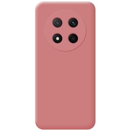 Funda Silicona Líquida Ultra Suave para Huawei Honor Magic 7 Lite 5G color Rosa