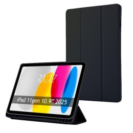 Funda con tapa Smart para iPad 11ª Gen. 10.9 (2025) color Negra