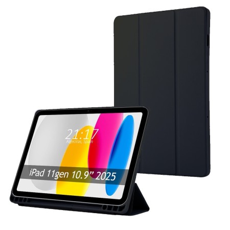 Funda con tapa Smart para iPad 11ª Gen. 10.9 (2025) color Negra