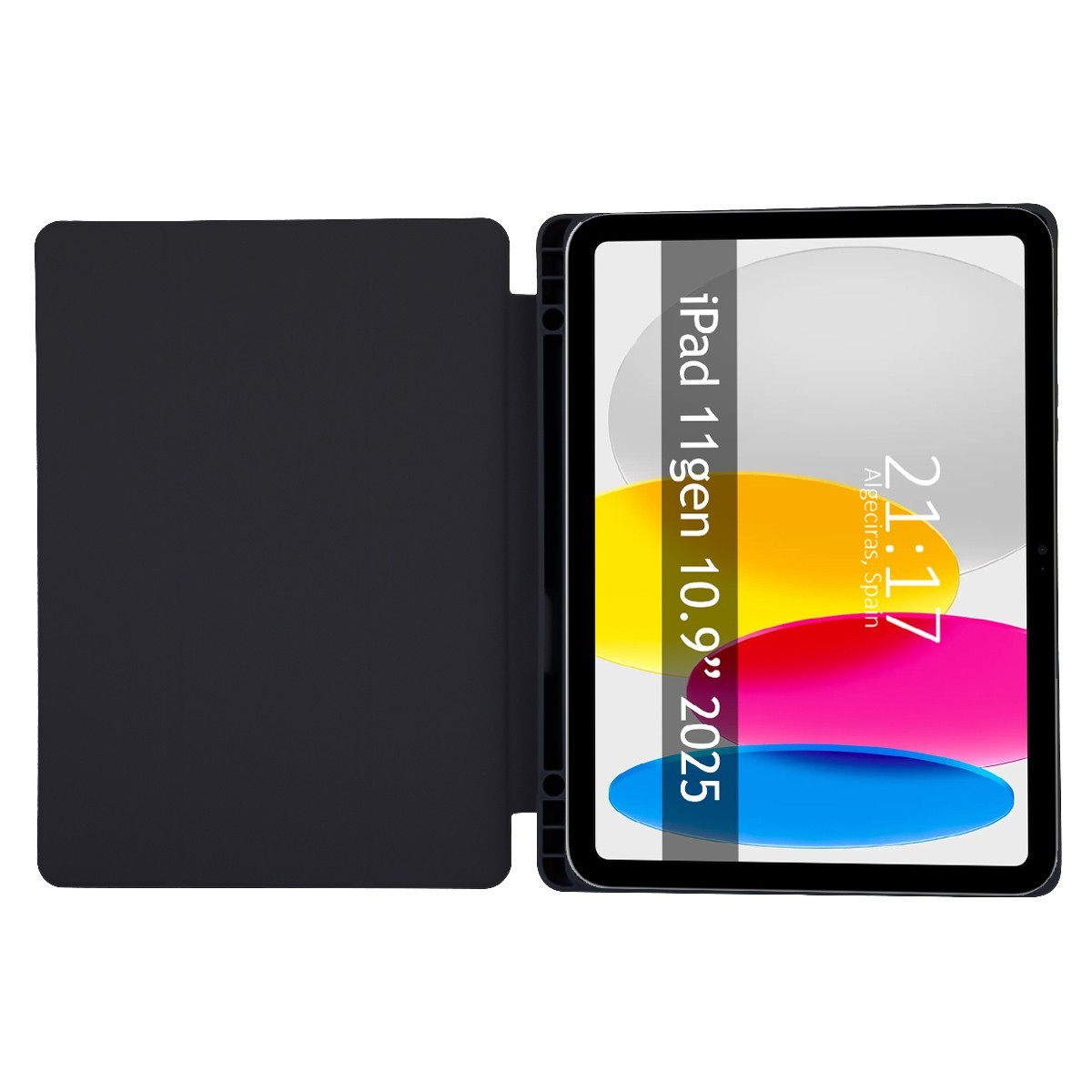 Funda con tapa Smart para iPad 11ª Gen. 10.9 (2025) color Negra