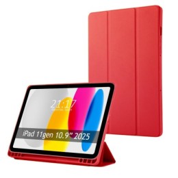 Funda con tapa Smart para iPad 11ª Gen. 10.9 (2025) color Roja