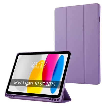 Funda con tapa Smart para iPad 11ª Gen. 10.9 (2025) color Morada