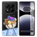 Funda Silicona Transparente para Xiaomi Redmi Note 14 Pro 4G diseño Cabra Dibujos