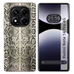 Funda Silicona para Xiaomi Redmi Note 14 Pro 4G diseño Animal 01 Dibujos
