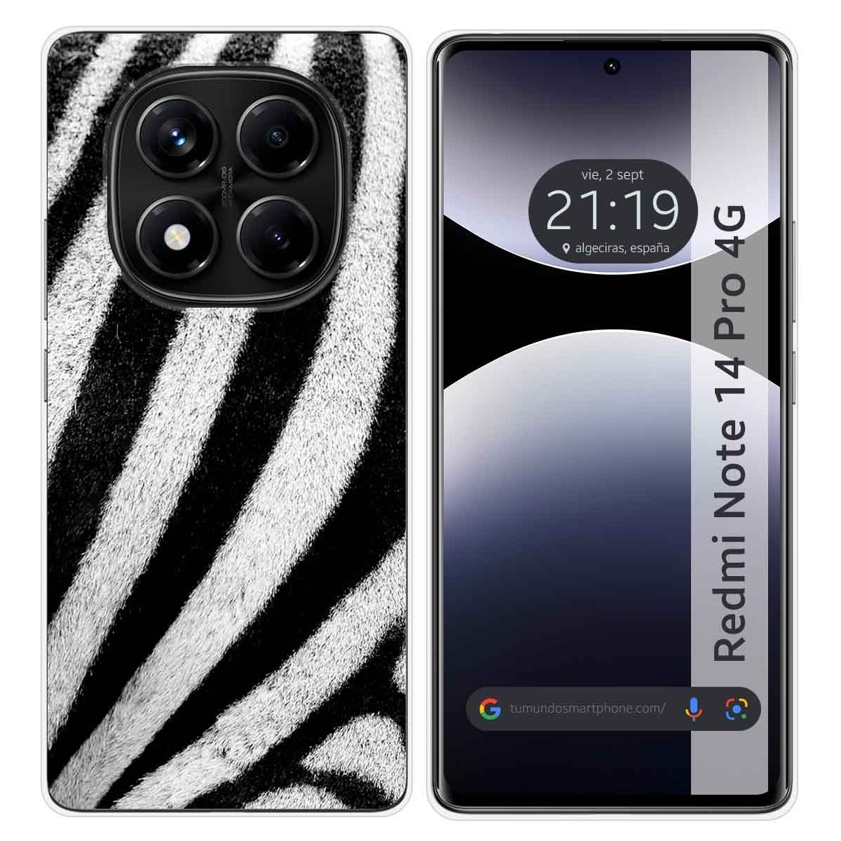 Funda Silicona para Xiaomi Redmi Note 14 Pro 4G diseño Animal 02 Dibujos